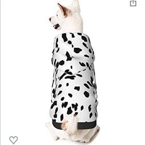 Dalmatian hoodie for small pet